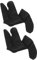 FRCOLOR 2 Teiliges Drei Finger Set Lockenstab Haarglätter Fingerhandschuh Lockenhandschuh Handschuhe Für Haarstyling Haarlocken Fingerabdeckung Haarisolationshandschuhe Handschuh