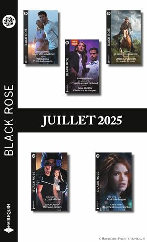 Pack mensuel Black Rose - 10 romans (Juillet 2025)