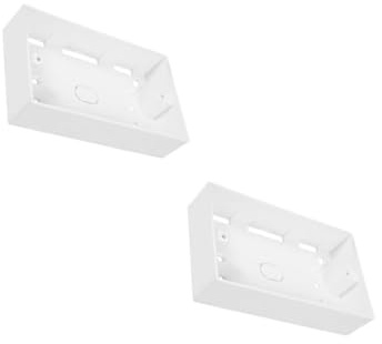 POPETPOP 2pcs Box Thickened Outlet Box Floor Socket Visible Installation for Outdoor Use