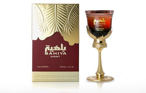 Arabiyat Prestige Bahiya Garnet Eau de Parfum for Women, 100ml Luxury Arabian Fragrance | Made in UAE