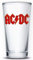 AC/DC Trinkglas, Glas, transparent, 9 x 9 x 15 cm