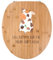 Mr. & Mrs. Panda Motiv WC Sitz Kuh - Geschenk, Landwirt, Motivtion, WC-Sitz, Träume, Bauernhof, Toilette, Hoftiere, Hof, Klobrille, Landwirtin, Kühe,