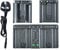 DSTE DMH26A 3-in-one Power Battery Charger as MH-26 Compatible for Nikon EN-EL18 EN-EL4 EN-EL4A Canon LP-E4 LP-E4N LP-E19 LC-E19