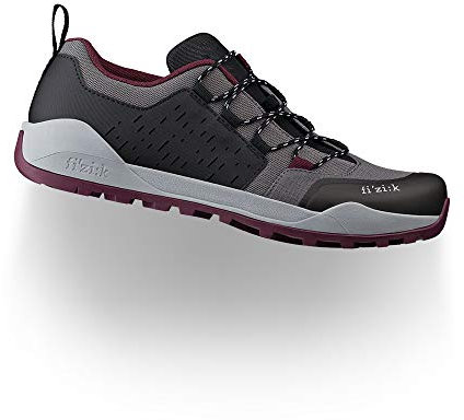 Fizik Moderner Fahrradschuh für Erwachsene, unisex, Anthrazit/Traube, 45.5 EU