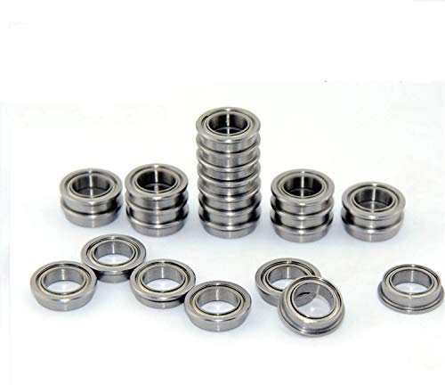 Rillenkugellager, 10pcs ABEC-5 F688ZZ F688 ZZ F688 8 * 16 * 5 mm 8x16x5 mm Metall zweifach gekapselt Flanschlager Kugellager (Size : ABEC 3)