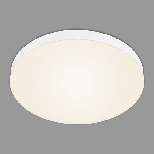 BRILONER - Wandleuchte Innen mit Sternenhimmel, Lampenschirm aus Stoff, schwenkbar, Wandlampe, Wandstrahler, Leselampe Bett, Deckenlampe, Wohnzimmer, Leselicht, Wandbeleuchtung, 13x15 cm, Taupe