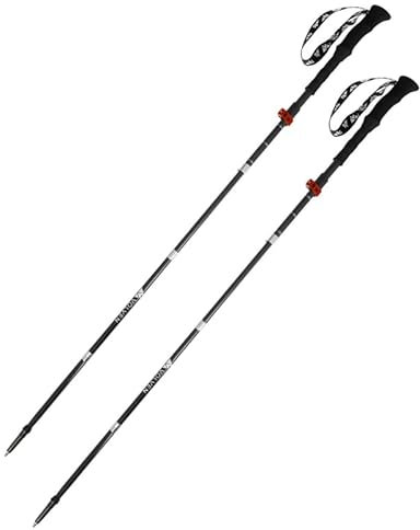 Volven expert carbonn Trekkingstöcke Kohlefaser 38-135cm