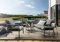 Destiny Sofa Set Genua 1xSofa, 2xSessel, 2xTisch Ø60x40cm & Ø40x50cm, anthrazit