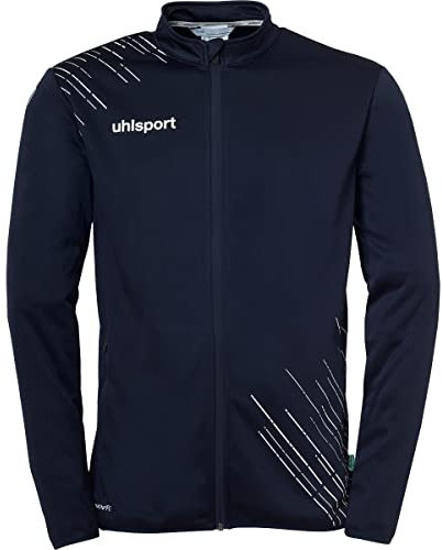 uhlsport Herren Score 26 Classic Jacke Sport Fußball Trainingsjacke Sweatshirt Sweatjacke, Marine/weiß, 5XL EU