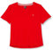 Tommy Jeans T-Shirt Manches Courtes Femme Slim Col en V, Rouge (White / Red), S