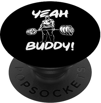 Yeah Buddy Ronnie Coleman Bodybuilding Gym Motivierend PopSockets mit austauschbarem PopGrip