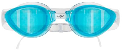 Sailfish® Goggle Breeze Schwimmbrille Wettkampf | Premium Race Goggle mit weichem Silikonrahmen & verstellbaren Nasenstegen | Hydrodynamisch & komfortabel bei Geschwindigkeit | Triathlon Brille