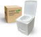 Cuddy Lite Layering Compost Toilet - for Camping, Boats, RVs, Campervans & Tiny Houses - Urine Full LED Indicator, Fan, Carbon Filter, Urine Diverting Solids Cover, Easy Clean - Affordable & Compact