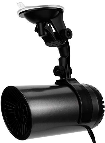 12 V Auto-Heizlüfter, 150 W, Automatische Kühlung, Heizung, Entfroster, Mini-Anionen-Luftreiniger mit Zweistufiger Temperatureinstellung, Einfache Installation für Camping und
