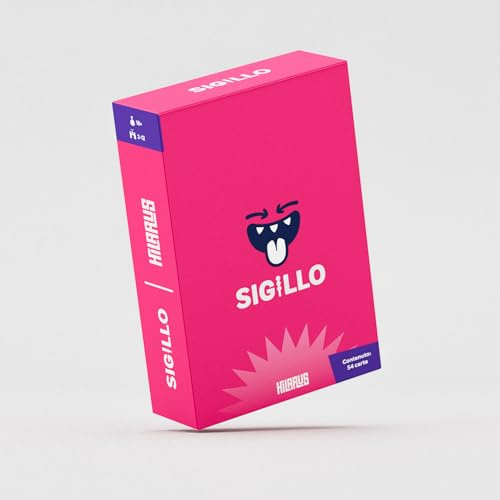 Hilarus SIGILLO - Giochi da Tavolo Adulti Hot Alcolici di Carte per Bere ideale per serate tra amici - Idee Regalo per Lei e Lui, per Natale, Amica, Amiche - Regali Simpatici e Divertenti