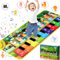 BGIUSQF Piano Mat, Klaviermatte, Musikmatte, Kindertanzmatten, Musikmatte Kinder ab 2, 110x43 cm, Multifunktion Kinderspielzeug, Kinder 1 2 3 Years