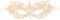 JewelryWe Maskerade Maske Spitzenmaske für Damen: Venezianische Maske Gold Sexy Spitze Augenmaske mit Mullband Gesicht Kostüm für Halloween Karneval Party Maskenball Frau Mädchen