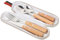CRILSTYLEO Elegante Juego De Cubiertos De Acero Inoxidable 304 Con Mango De Madera Vajilla Portátil Para Acampar Picnic Y Oficina