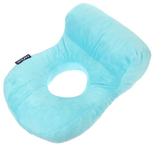 JEWEDECO Memory Foam Nackenkissen Für Mittagsschlaf Ergonomisches Face-down-Kissen Für Büro Und Schule Hautfreundliches Formstabiles Schlafkissen Für Entspanntes Dösen Leichtes Tragbares Ru