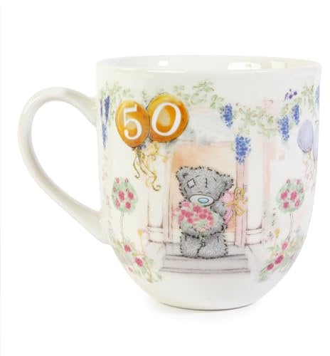 Me to You Tatty Teddy Luxury Bone China Mug in Satin-Lined Box 50th Birthday Gift - Signature Collection