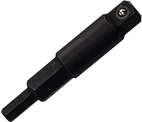 Ratschenschlüssel Ratschenschlüssel 3/8 Zoll auf 1/4 Zoll 5/16 Zoll 4 mit Sechskant-Bit-Adapter