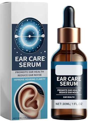 KOAHDE Gotas Tratamiento Oídos,Gotas Auriculares Naturales,Alivio de Gotas de Cera de Oído,Gotas Para Remedio De Oídos,Gotas Para El Oído Antiincrustantes,Tinnitus Gotas para Los Oídos,30ML