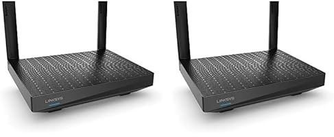 Linksys MR7350 Dual Band Mesh WiFi 6 Router (AX1800) - Works with Velop Whole Home WiFi System - Wireless Internet Gaming Router with MU-MIMO, Parental Controls, Guest Network Via App (Pack of 2)