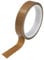 Misuyue 20mm Teflonband Gewindedichtband, Hitzebeständiges bis 300℃, Teflon Klebeband PTFE Glasgewebeband 10m/32.8ft für Vakuumiermaschine Impulsversiegeler (Braun)