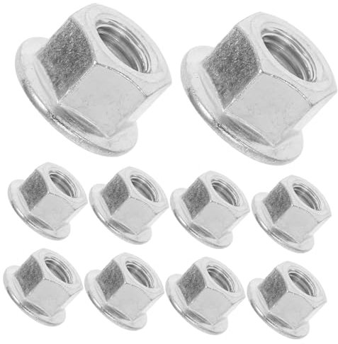 WEKADRIN 15pcs Chainsaw Guide Bar Nuts and Rivet Nut Drill Adapter Kit Professional Chainsaw Parts Set for Bar Fixing and Tensioner Repair Accessories