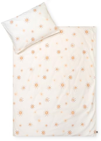 Julius Zöllner Bettwäsche Organic Sunshine, Gr. 100x135 und 40x60 cm, Kinderbettwäsche, Schadstoffgeprüft