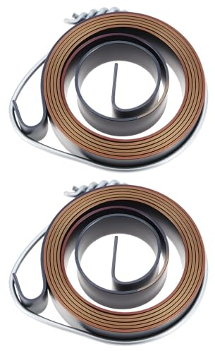Briny River 2Pcs Return Spiral Spring 36x8x0.7mm Suitable for Drilling Machines Vacuum Cleaner Coil