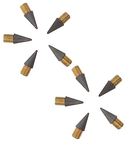 Veemoon 10piezas Lápiz Duradero Punta Everlasting y Cabezal Reemplazable Para Dibujo y Escritura Sin Tinta