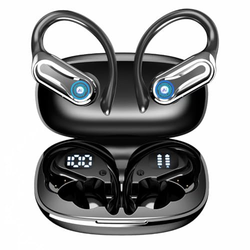 AI Translation Earbuds Real Time, 3-in-1 Bluetooth 5.4 Translator Earbuds with 7 Translation Modes/164 Real Time Languages, 40H AI Headphones Translating Device for Business/Learning/Travel, Black