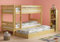 Erst-Holz® Teilbares Etagenbett Massivholz Kiefer 90x200 Zusatzbett Stockbett Hohes Bett 60.11-09Ni100S7