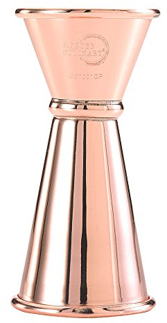 Barfly Jigger stile giapponese, acciaio inossidabile, rame, 20 ml x 40 ml