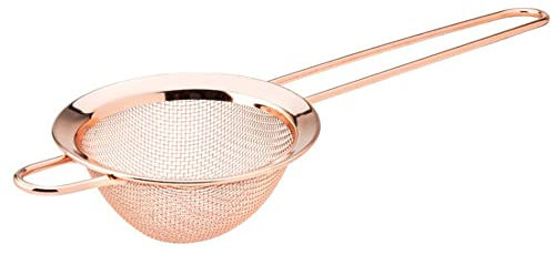 Utopia Copper Fine Mesh Strainer - Set of 6 - Barware, Cocktail Equipment, Cocktail Strainer Gold