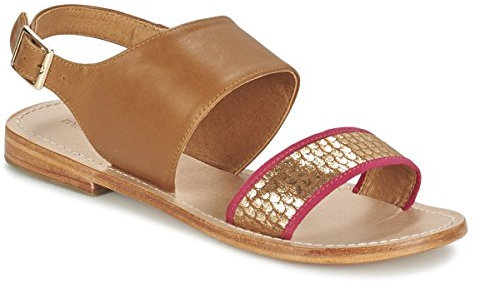 Mellow Yellow Vadeli Sandalen/Sandaletten Damen Camel - 36 - Sandalen/Sandaletten Shoes