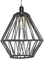 Lampe Gartenlampe Pendelleuchte Hängelampe Solarlampe Laterne Solarlicht sand Eisen Ø 38cm / Höhe 47cm