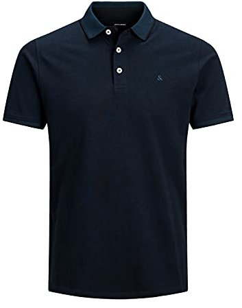 Jack & Jones Jjepaulos Polo Ss Noos Polo, Hombre, Marino, XXL