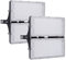 Bellanny 2 Pack LED Strahler Außen 200W 20000LM Superhell Fluter Mit 210 Led, 3000K Warmweiß Flutlicht - IP65 Wasserdicht Scheinwerfer Außenstrahler für Garten Terrasse Garage Sportplatz