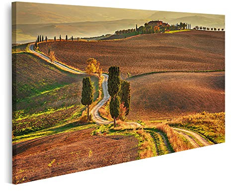 islandburner Bild auf Leinwand Gladiator Straße in Italien Bilder Wandbilder Poster
