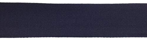 5 m Baumwollband 40 mm marine