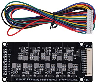 LFP-Batterie-Aktiv-Equalizer, PCB-Batterie-Ausgleichsplatine, 12 String, 22 AWG, einfache Bedienung für Schaltung