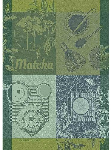 Garnier Thiebaut 46331 Geschirrtuch Matcha Vert 56x77 cm Baumwolle