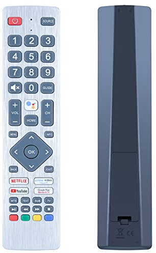 TCNOUMT SHWRMC0133 Mando a Distancia de Repuesto Compatible para Sharp Aquos Smart TV 40BL2EA 40BL3EA 40BL4EA 40BL5EA 50BL2EA 50BL3EA 50BL3EA 50BL4EA (sin función de Voz)