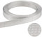 UNICRAFTALE 4m Stainless Steel Braided Tape Expandable Braided Cable Sleeve Knitting Scalable Network Ribbon Flat Wire Sleeve Cord Protector Wire for Protect Cable Wide:14mm