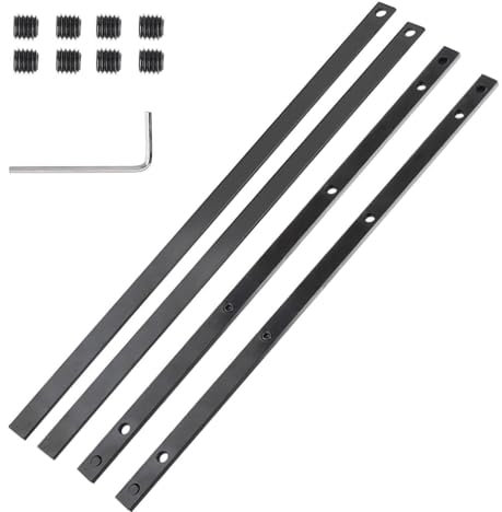 Yuiturt Rail de Guidage pour Makita Kit, 4Pcs Guide Rail Compatible pour Festool und pour Makita, Connecteur de Rail de Rideau