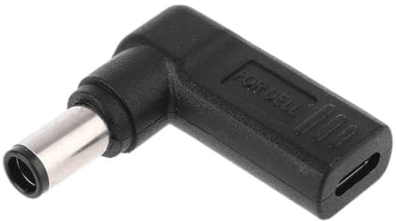 Pjeghbvop 90 Grad Typ C USB Männlich Für 7.4x5 0 Mm Weiblicher Stecker Strom Adapter Anschluss Für Lading Dev