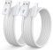 Cable de carga original Apple para iPhone, 2 unidades, 2 m, cable Lightning certificado MFi, cable de carga rápida para iPhone 14 13 12 11 Pro/Pro Max/Mini, XR XS Max X, 8 7 6 6s Plus, 5s 5 SE