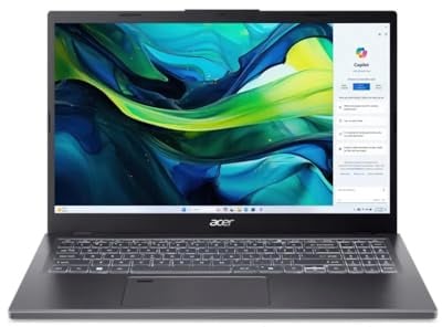 Acer Aspire 15 | Laptop | Ryzen 7 | 16GB/1TB | 15,6 FHD IPS 60Hz | Ryzen 7 8840HS | 16GB RAM | 1TB SSD | Windows 11 Home | QWERTZ beleuchtet